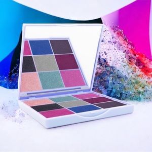 Lime Crime AURA (High- Impact Color) Eyeshadow Palette (3x3 1/4)